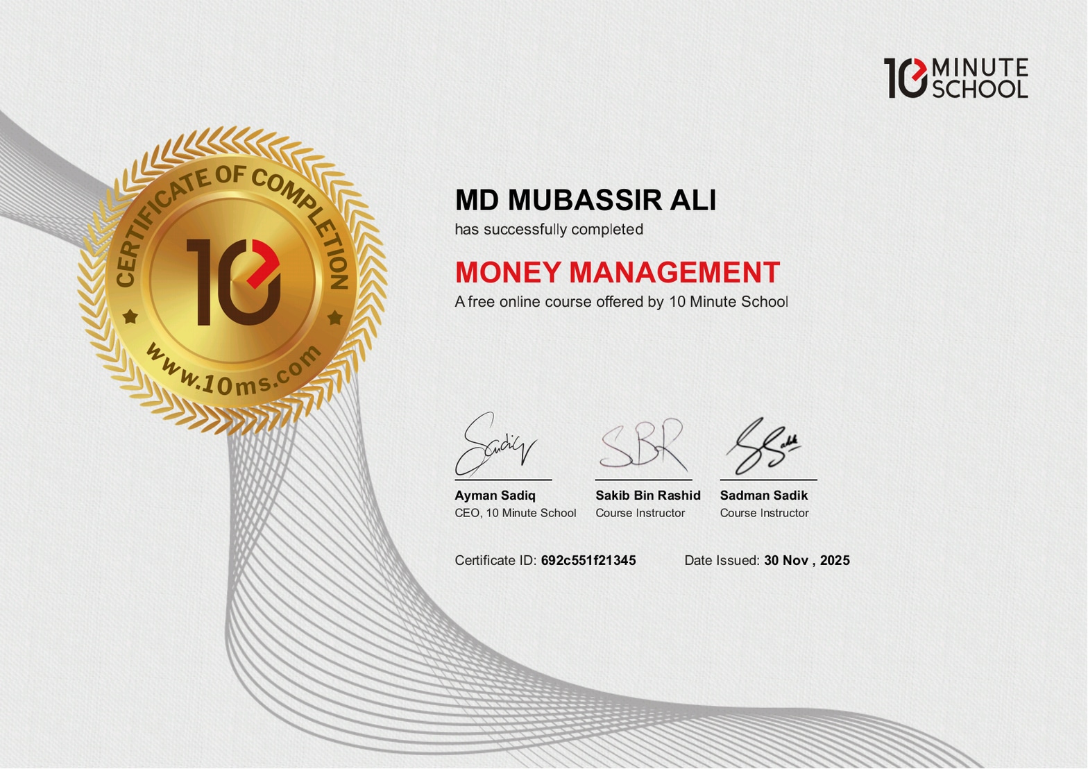 Money Management